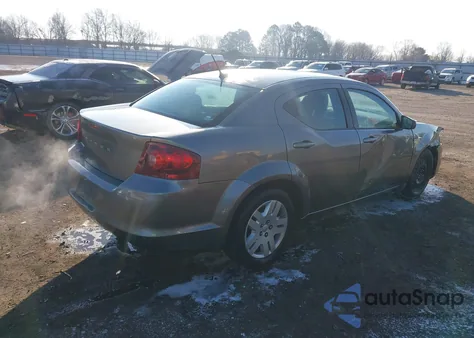 2013 Dodge Avenger Se V6 from USA, damaged, VIN 1C3CDZAG4DN757532
